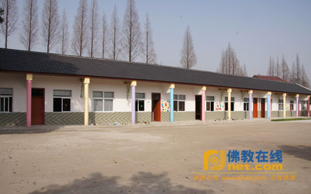 南京市佛教协会为高淳区阳江镇捐建的幼儿园 